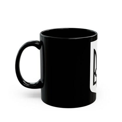 Lesser Coat of Arms of Ukraine 2 - Black Coffee Mug-Go Mug Yourself