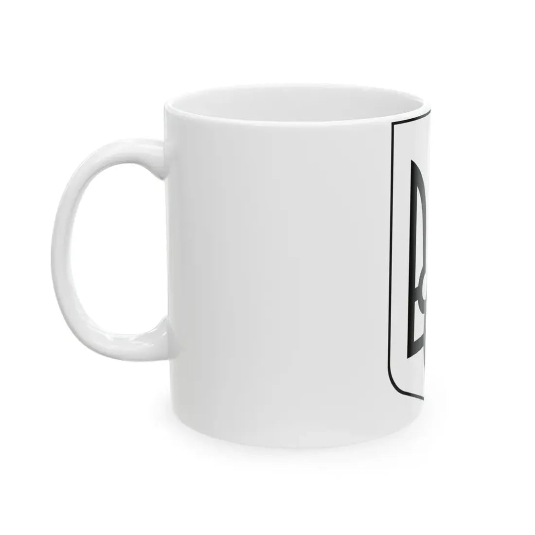 Lesser Coat of Arms of Ukraine 2 - White Coffee Mug - Go Mug Yourself