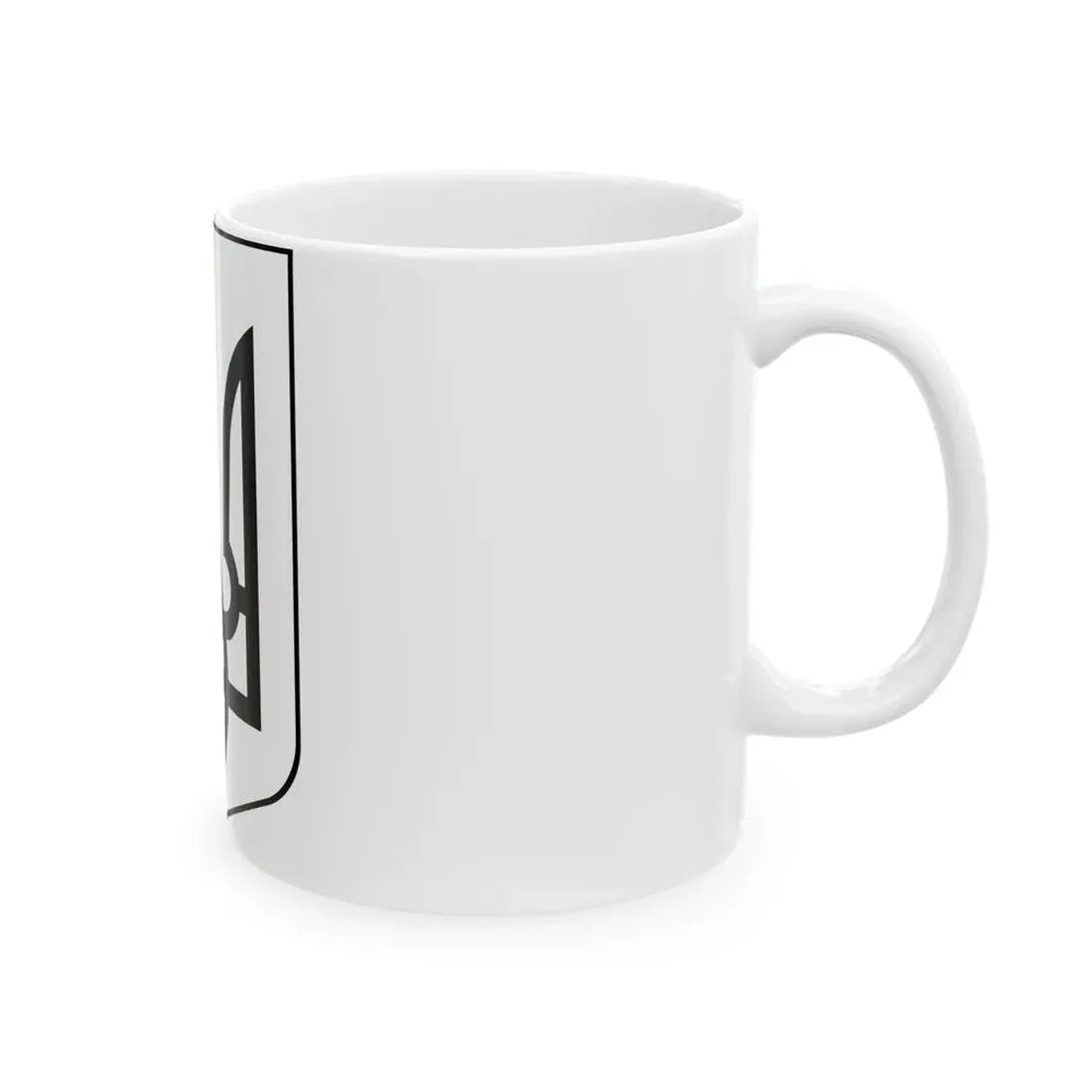 Lesser Coat of Arms of Ukraine 2 - White Coffee Mug - Go Mug Yourself