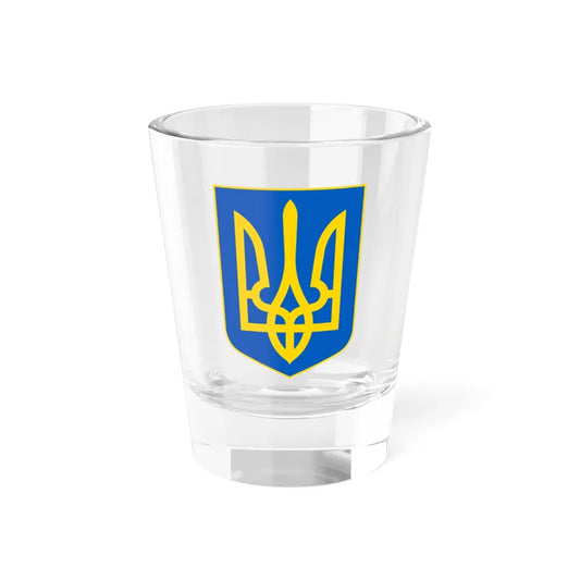 Lesser Coat of Arms of Ukraine - Shot Glass 1.5oz 1.5oz - Go Mug Yourself
