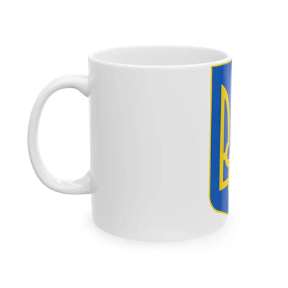 Lesser Coat of Arms of Ukraine - White Coffee Mug - Go Mug Yourself