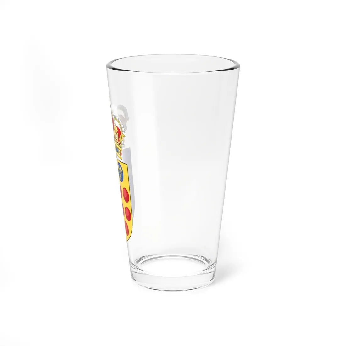 Lesser crowned Arms of Etruria (Italy) (Coat of Arms) Pint Glass 16oz - Go Mug Yourself
