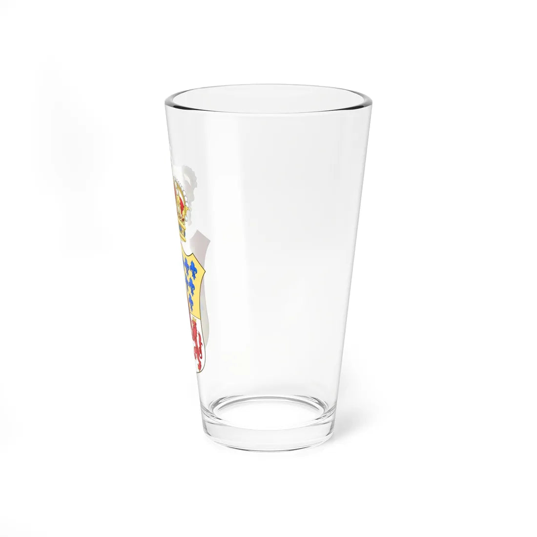 Lesser Ducal Coat of Arms of Parma 1748-1802 (Italy) (Coat of Arms) Pint Glass 16oz - Go Mug Yourself