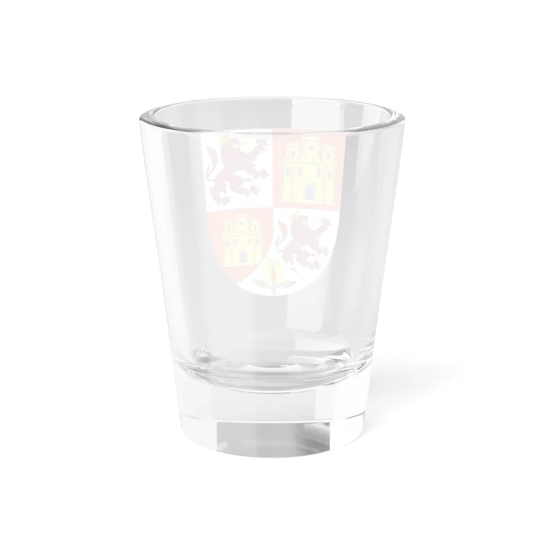 Lesser Royal Arms of the Spanish Monarch c.1504-1700 (Spain) (Coat of Arms) Shot Glass 1.5oz - Go Mug Yourself