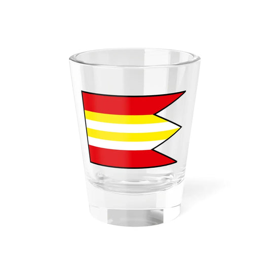 Lestiny Dolny Kubin Flag (Slovakia) Shot Glass 1.5oz 1.5oz - Go Mug Yourself