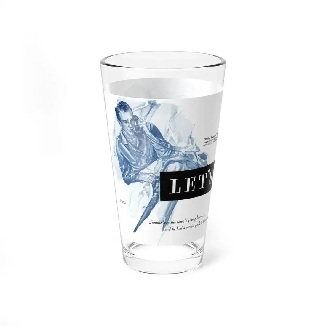 Let's Celebrate, The American Magazine, September 1938 - Pint Glass 16oz - Go Mug Yourself