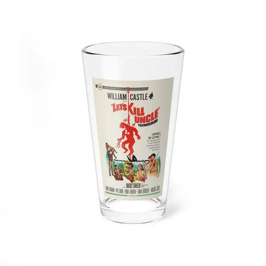 LET'S KILL UNCLE 1966 Movie Poster - Pint Glass 16oz 16oz - Go Mug Yourself
