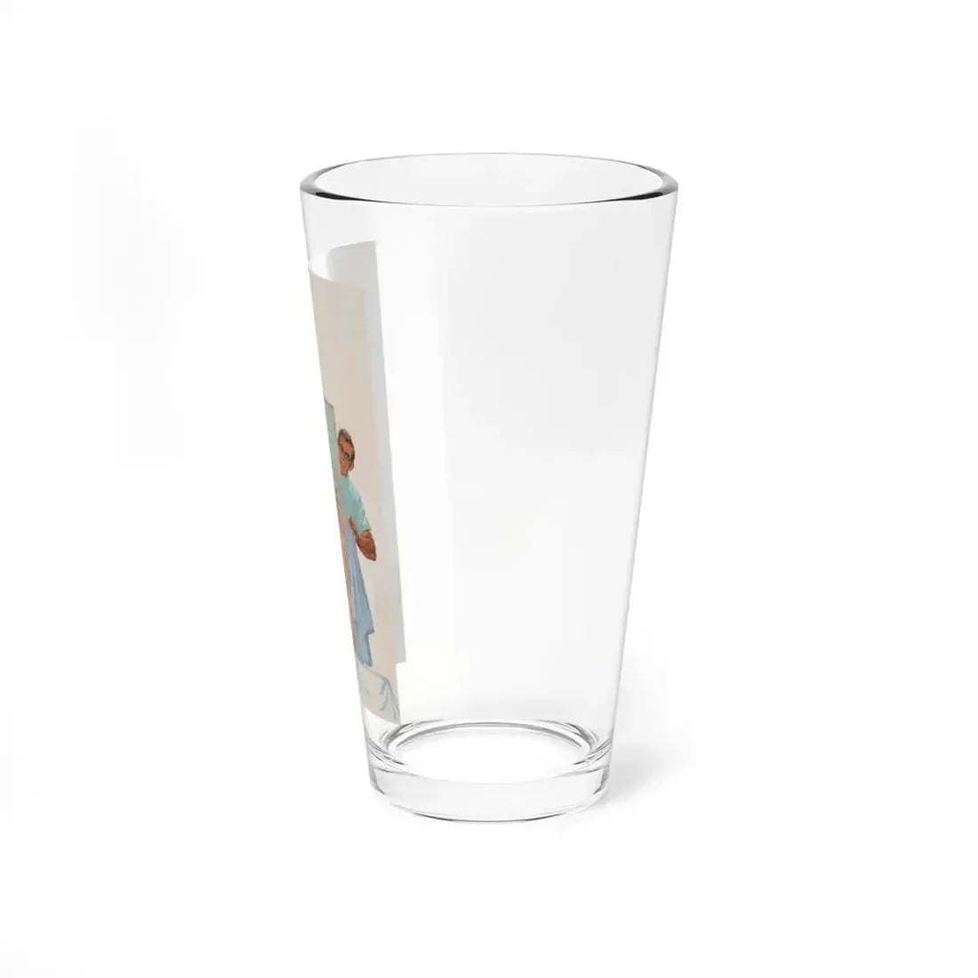 Let's Play, Doctor! paperback cover, 1973 - Pint Glass 16oz - Go Mug Yourself