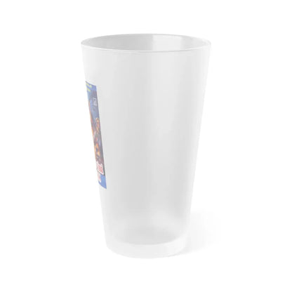 LETHAL PANTHER 1990 Movie Poster - Frosted Pint Glass 16oz - Go Mug Yourself