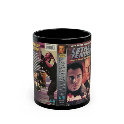 LETHAL TENDER JEFF FAHEY GARY BUSEY (VHS COVER) - Black Coffee Mug 11oz - Go Mug Yourself