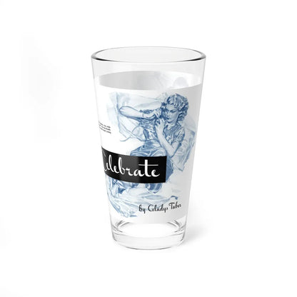 Let's Celebrate, The American Magazine, September 1938 - Pint Glass 16oz-Go Mug Yourself