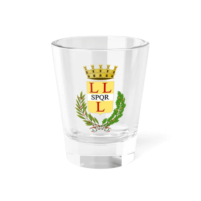 Lettere Italia-Stemma (Italy) (Coat of Arms) Shot Glass 1.5oz 1.5oz - Go Mug Yourself
