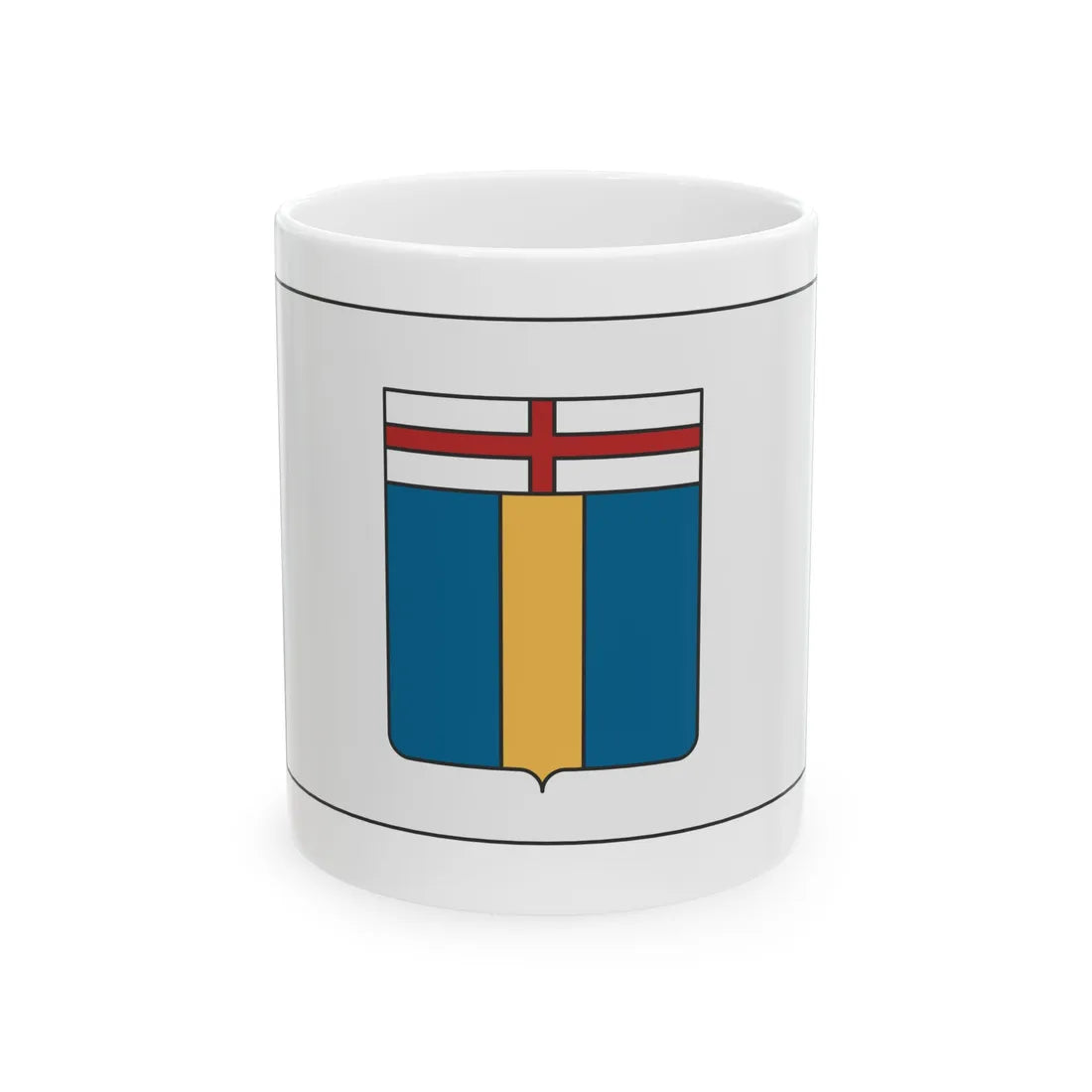 Levanto-Bandiera (Italy) White Coffee Mug 11oz - Go Mug Yourself