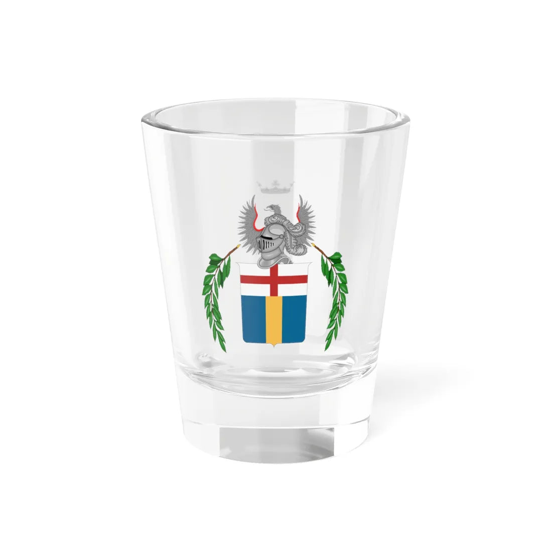 Levanto-Stemma (Italy) (Coat of Arms) Shot Glass 1.5oz 1.5oz - Go Mug Yourself