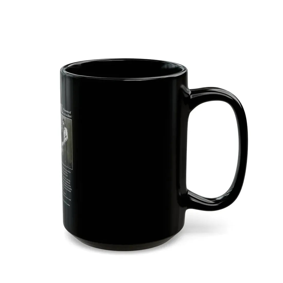 Leviathan 1974 (Music Poster) Black Coffee Mug - Go Mug Yourself