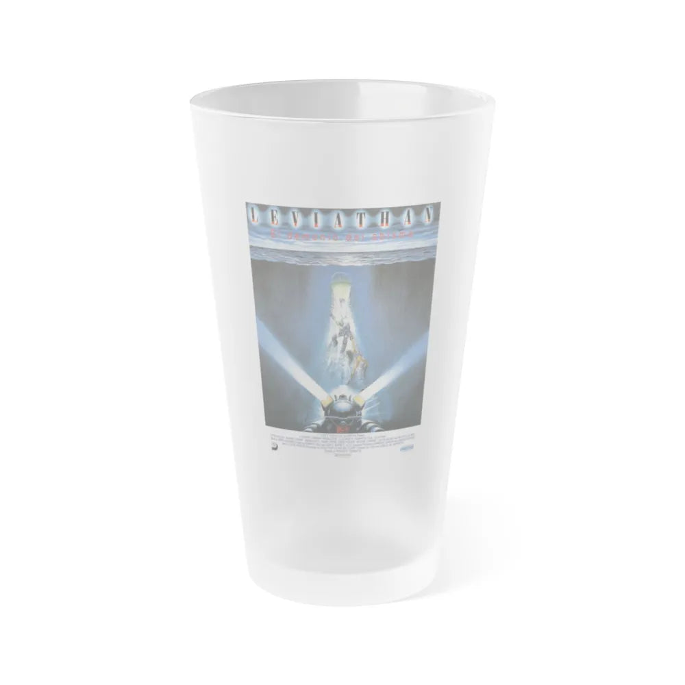 LEVIATHAN (2) 1989 Movie Poster - Frosted Pint Glass 16oz-16oz-Frosted-Go Mug Yourself