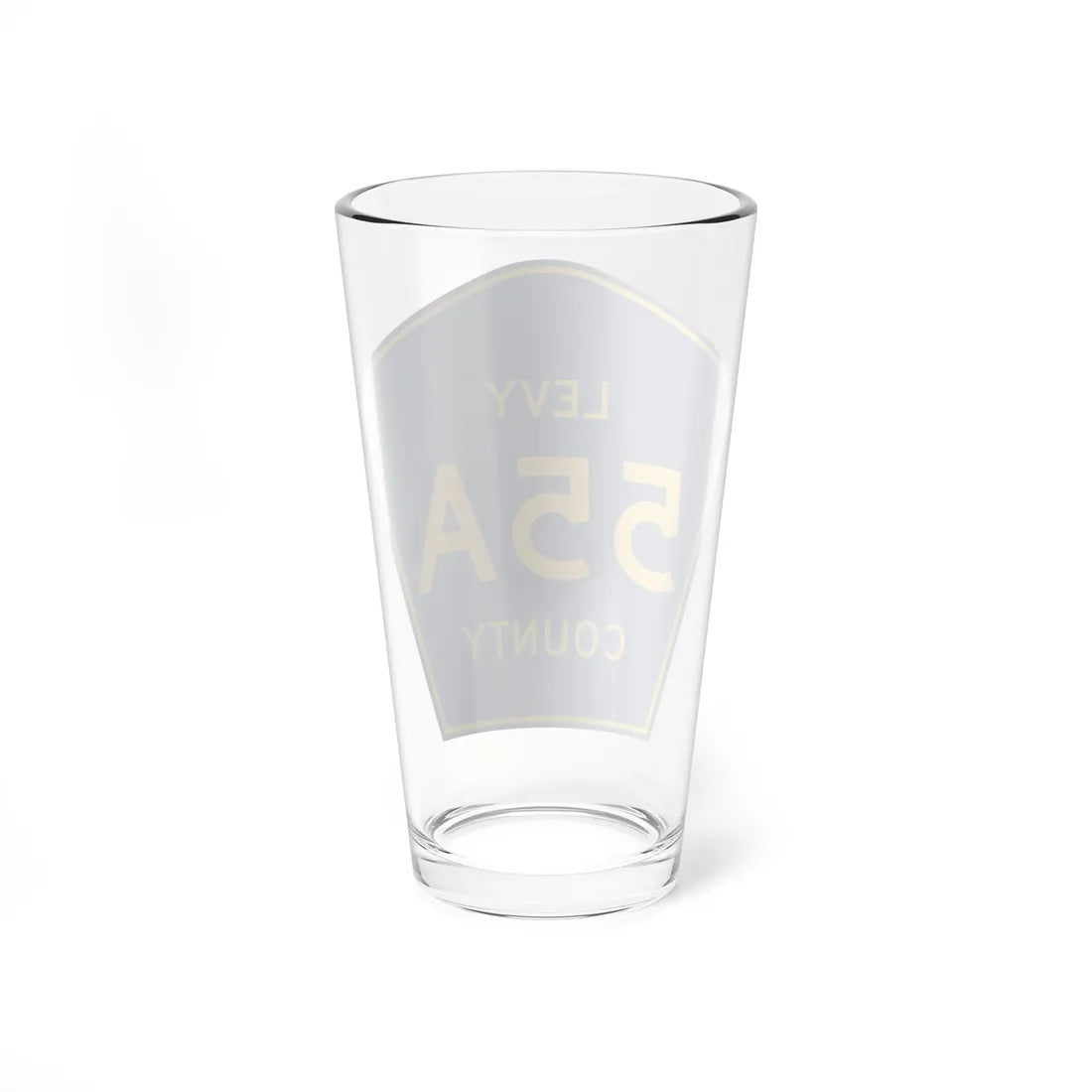 Levy County 55A (Florida) (Road Sign) Pint Glass 16oz - Go Mug Yourself