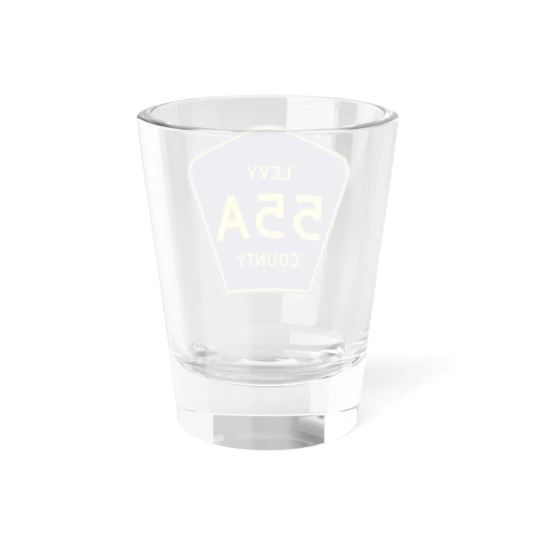 Levy County 55A (Florida) (Road Sign) Shot Glass 1.5oz - Go Mug Yourself