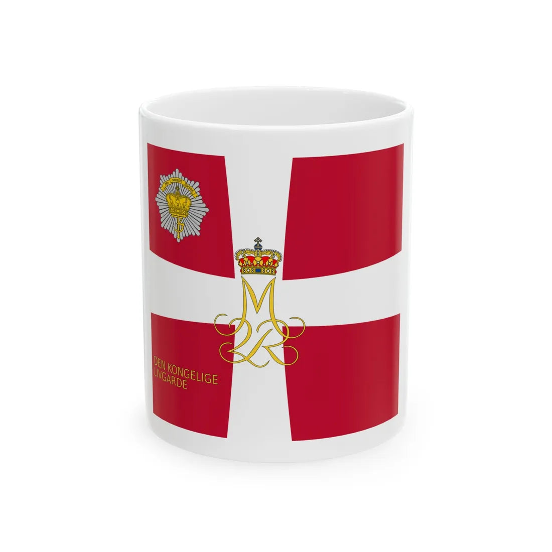 LG Colours (Denmark) White Coffee Mug 11oz - Go Mug Yourself