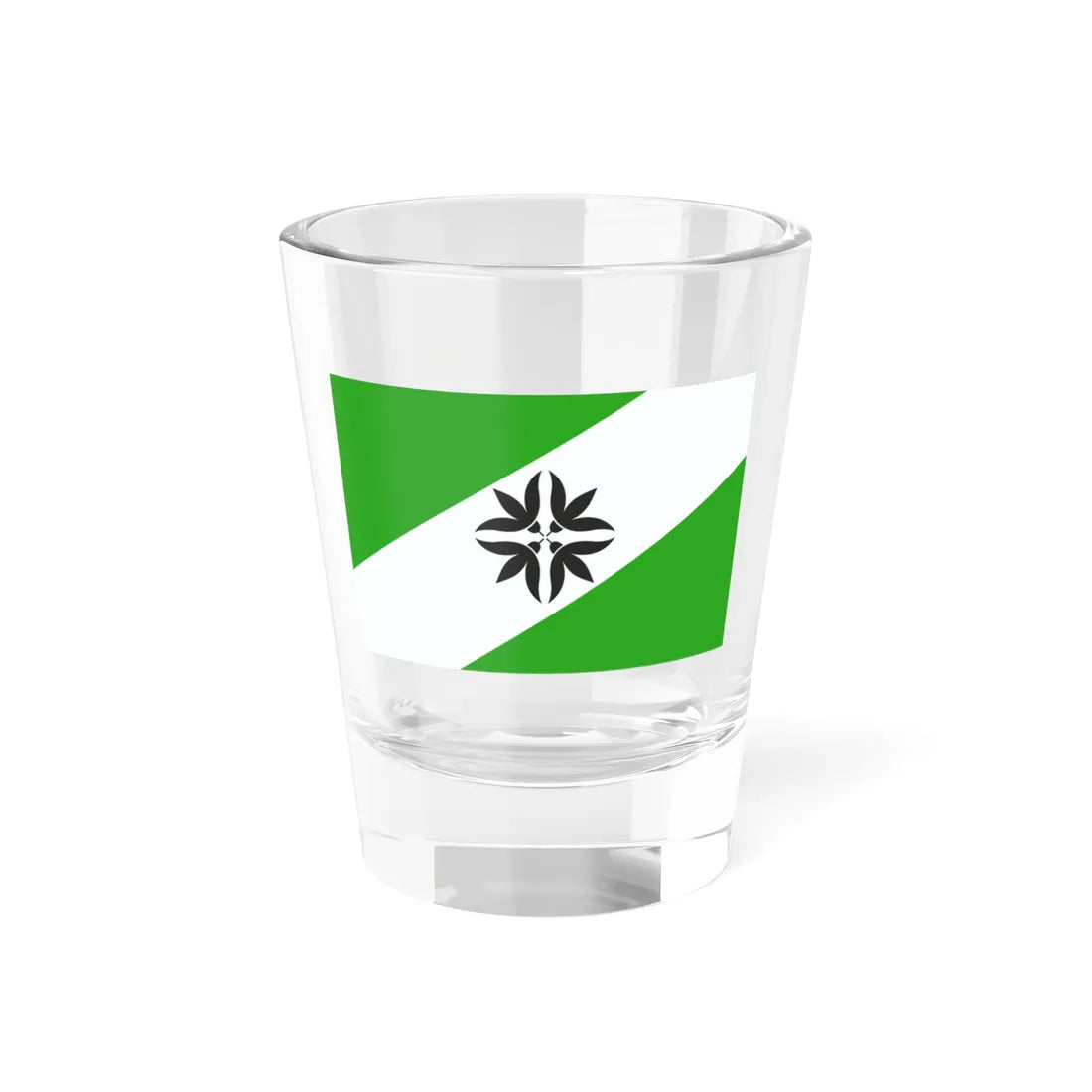 Lüganuse valla lipp 2017 (Estonia) Shot Glass 1.5oz 1.5oz - Go Mug Yourself