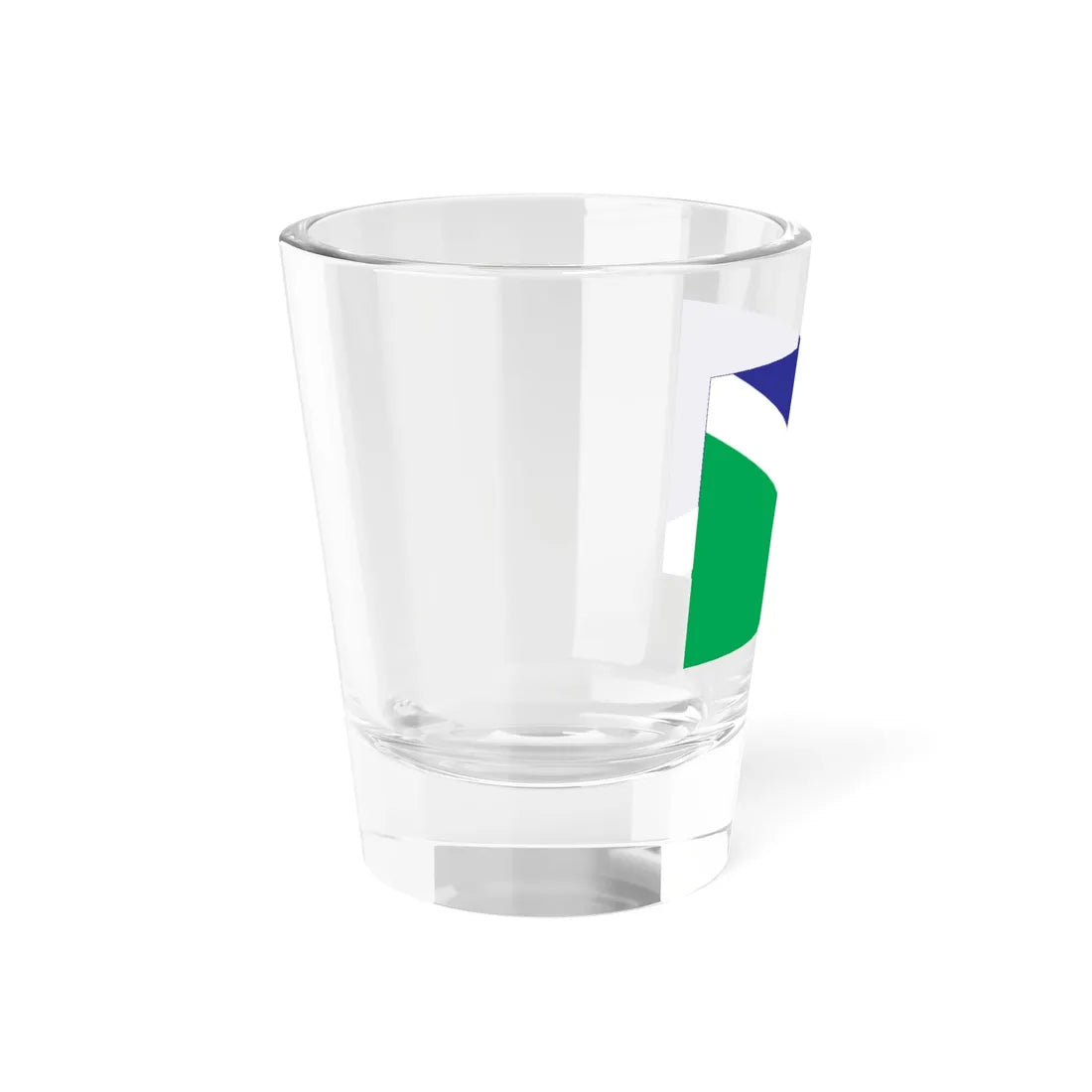 Lüganuse valla lipp (Estonia) Shot Glass 1.5oz - Go Mug Yourself