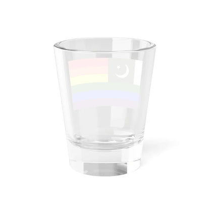 LGBT Ensign of Pakistan (Pakistan) Shot Glass 1.5oz - Go Mug Yourself