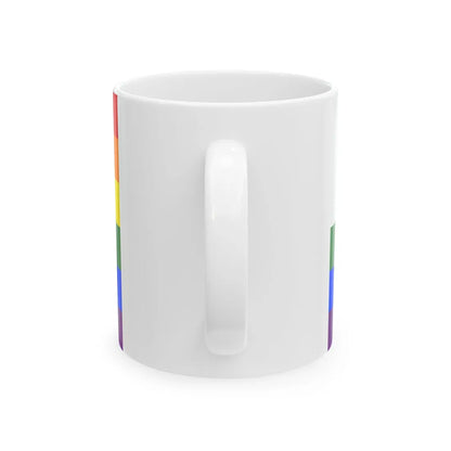 LGBT Ensign of Pakistan (Pakistan) White Coffee Mug - Go Mug Yourself