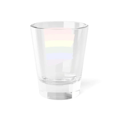 LGBT flag map of Arizona (United States) Shot Glass 1.5oz - Go Mug Yourself