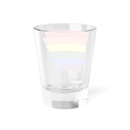 LGBT flag map of Arkansas (United States) Shot Glass 1.5oz - Go Mug Yourself