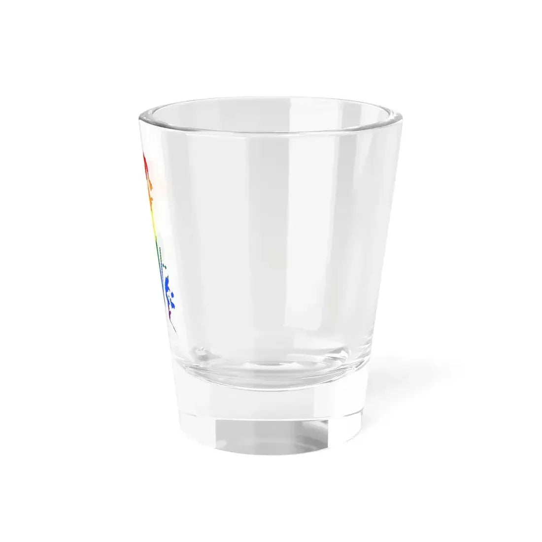 LGBT flag map of Bahrain (Bahrain) Shot Glass 1.5oz - Go Mug Yourself