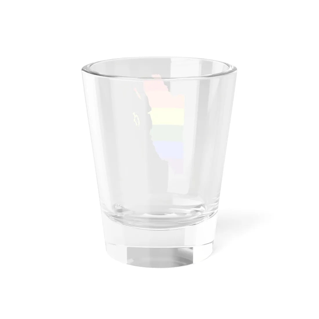 LGBT flag map of Belize (Belize) Shot Glass 1.5oz - Go Mug Yourself