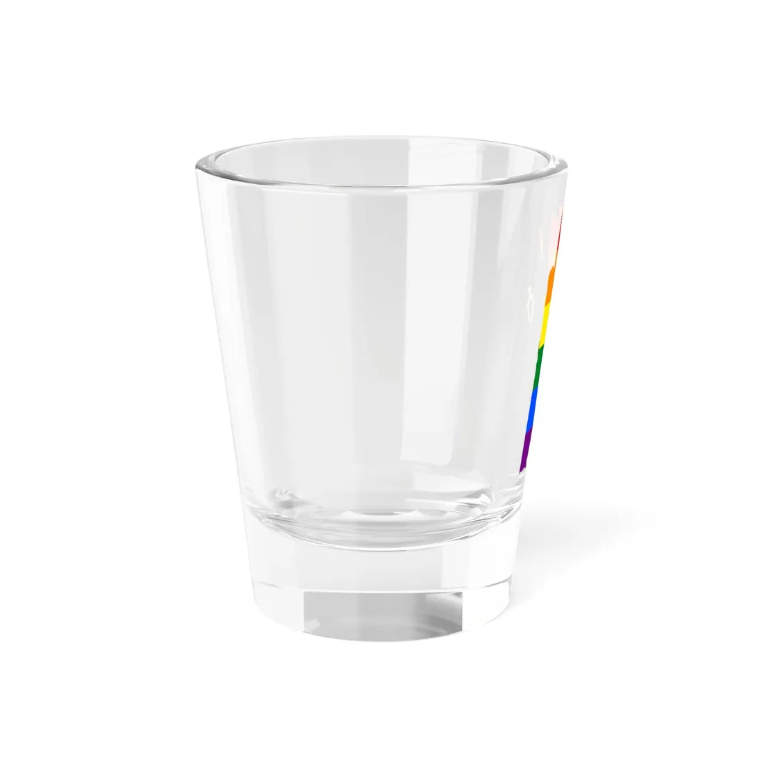 LGBT flag map of Belize (Belize) Shot Glass 1.5oz - Go Mug Yourself