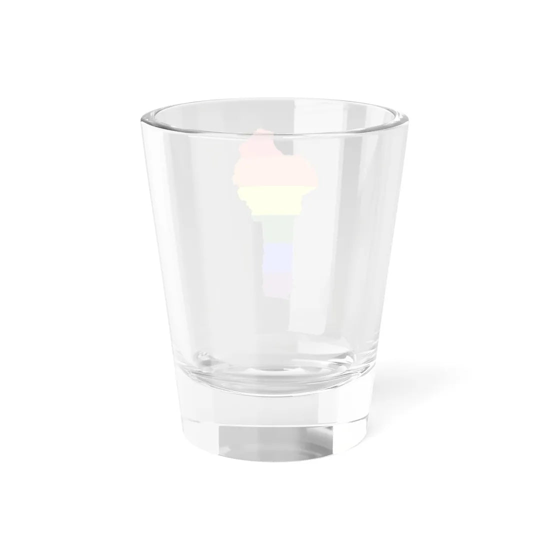 LGBT flag map of Benin (Benin) Shot Glass 1.5oz - Go Mug Yourself
