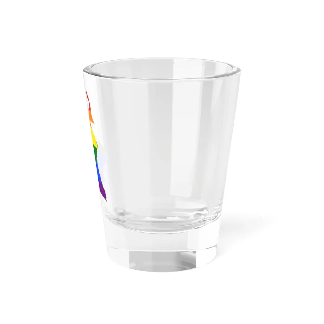 LGBT flag map of Cameroon (Cameroon) Shot Glass 1.5oz - Go Mug Yourself