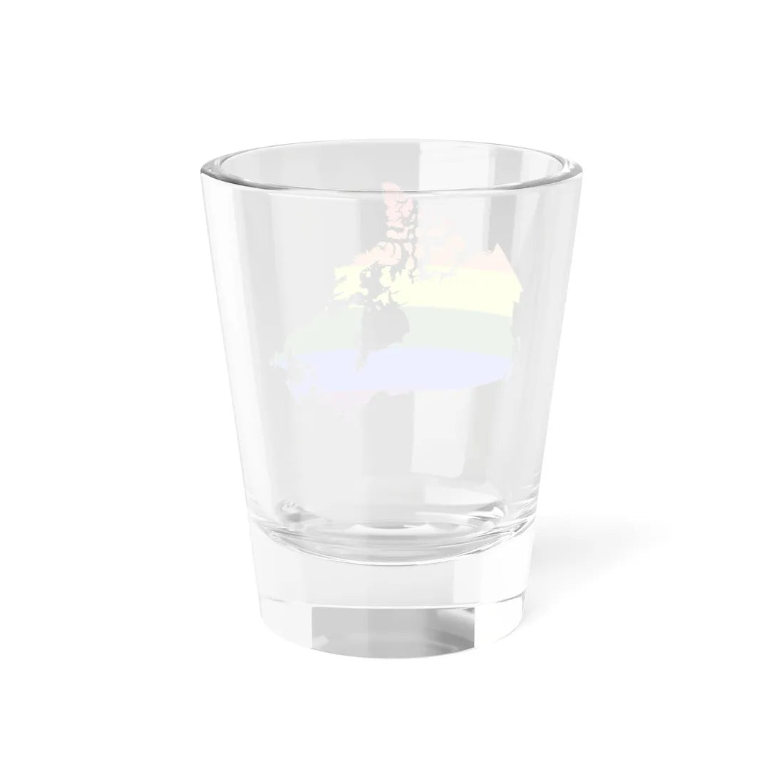 LGBT flag map of Canada (Canada) Shot Glass 1.5oz - Go Mug Yourself