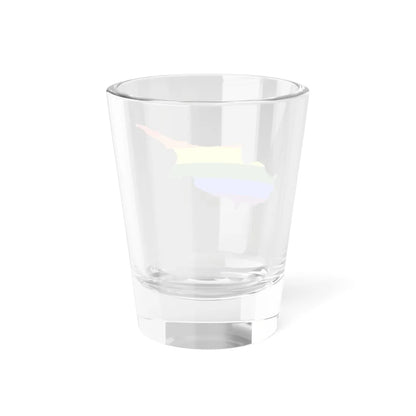 LGBT flag map of Cyprus (Cyprus) Shot Glass 1.5oz - Go Mug Yourself
