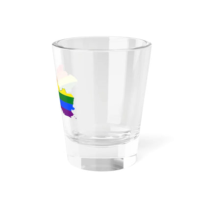 LGBT flag map of El Salvador (El Salvador) Shot Glass 1.5oz - Go Mug Yourself