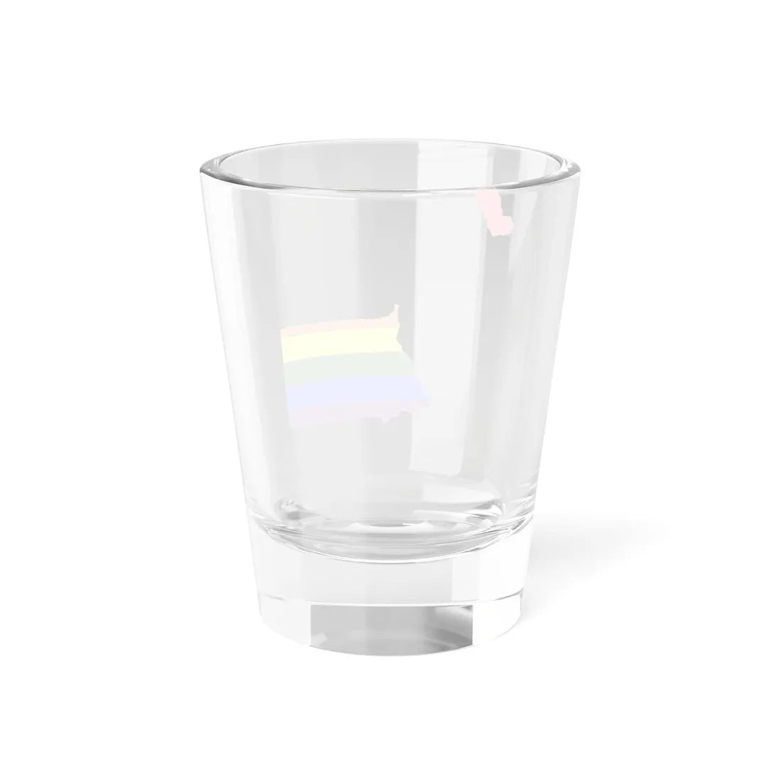 LGBT flag map of Equatorial Guinea (Equatorial Guinea) Shot Glass 1.5oz - Go Mug Yourself