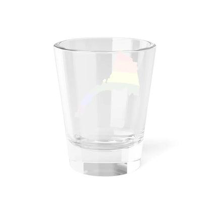 LGBT flag map of Eritrea (Eritrea) Shot Glass 1.5oz - Go Mug Yourself