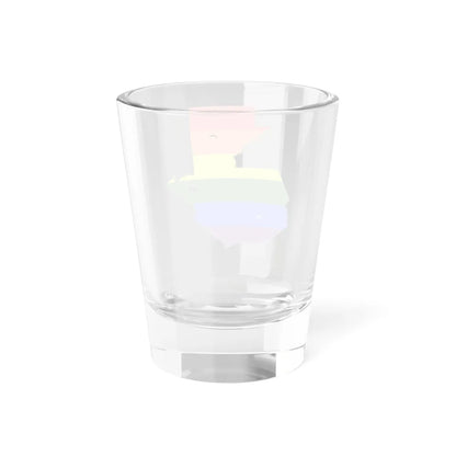 LGBT flag map of Guatemala (Guatemala) Shot Glass 1.5oz - Go Mug Yourself