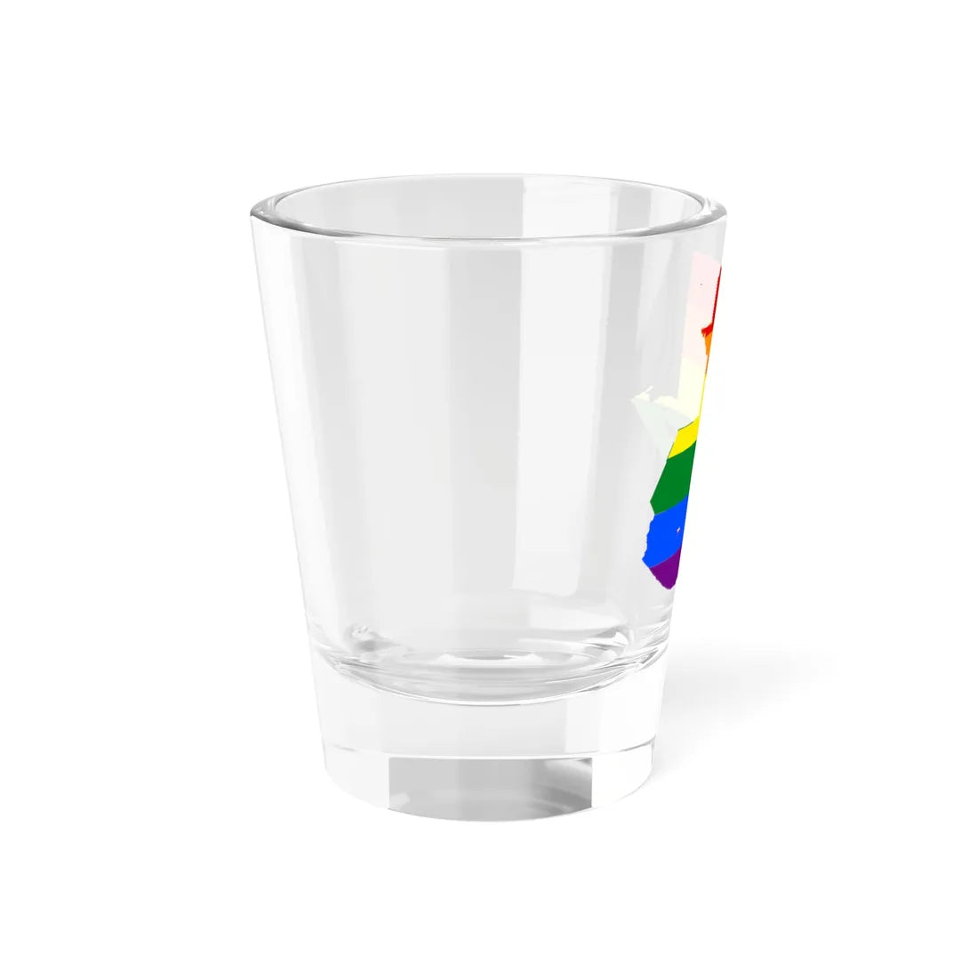 LGBT flag map of Guatemala (Guatemala) Shot Glass 1.5oz - Go Mug Yourself