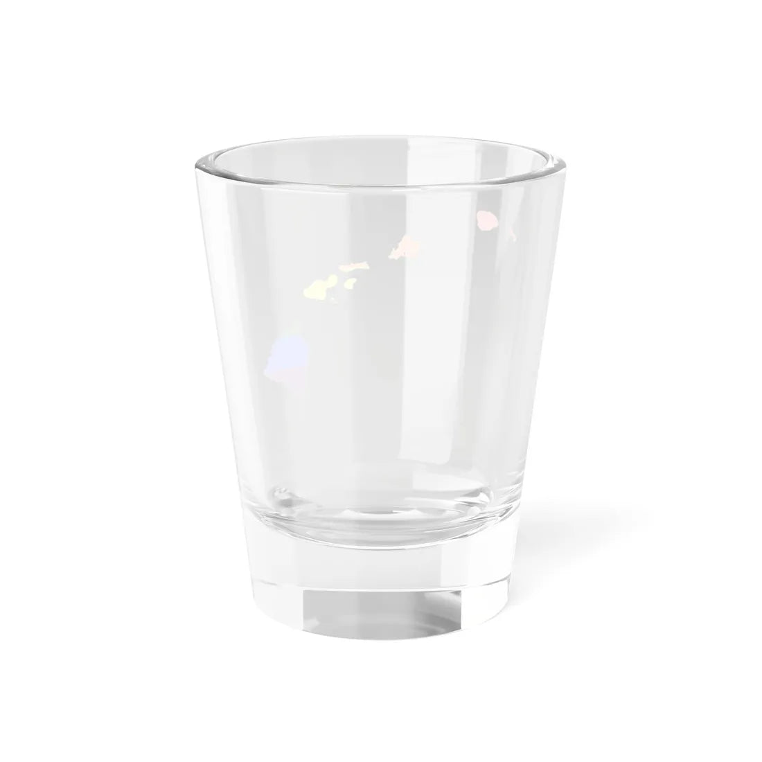 LGBT flag map of Hawaii (United States) Shot Glass 1.5oz - Go Mug Yourself