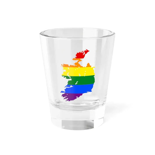 LGBT flag map of Ireland (Ireland) Shot Glass 1.5oz 1.5oz - Go Mug Yourself