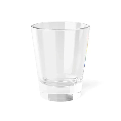 LGBT flag map of Israel (Israel) Shot Glass 1.5oz - Go Mug Yourself