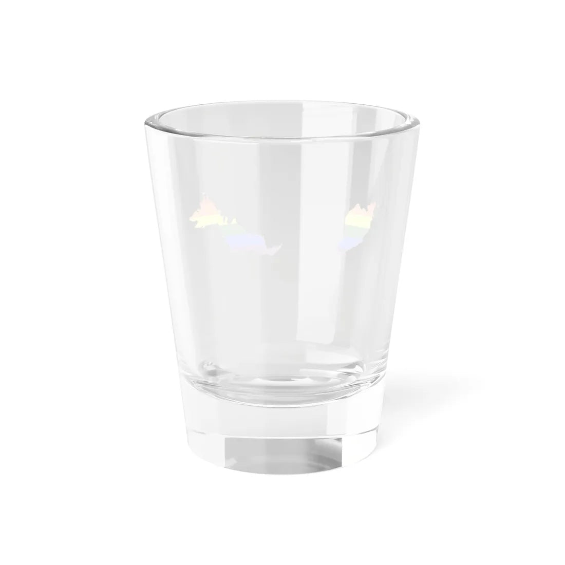 LGBT flag map of Malaysia (Malaysia) Shot Glass 1.5oz - Go Mug Yourself
