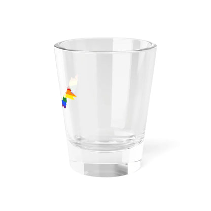 LGBT flag map of Malaysia (Malaysia) Shot Glass 1.5oz - Go Mug Yourself
