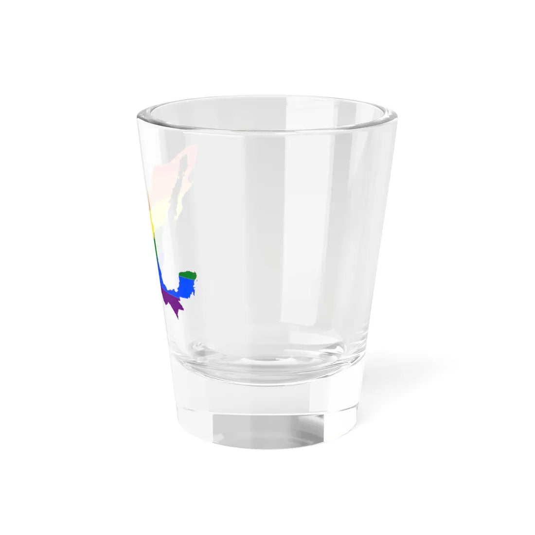 LGBT flag map of Mexico (Mexico) Shot Glass 1.5oz - Go Mug Yourself