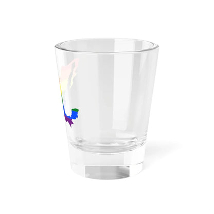 LGBT flag map of Mexico (Mexico) Shot Glass 1.5oz - Go Mug Yourself