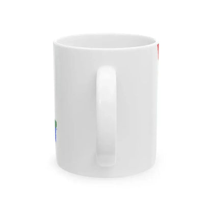 LGBT flag map of Mexico (Mexico) White Coffee Mug - Go Mug Yourself