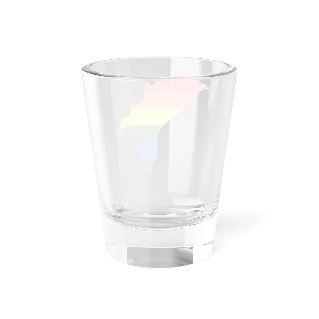 LGBT flag map of Moldova (Moldova) Shot Glass 1.5oz - Go Mug Yourself
